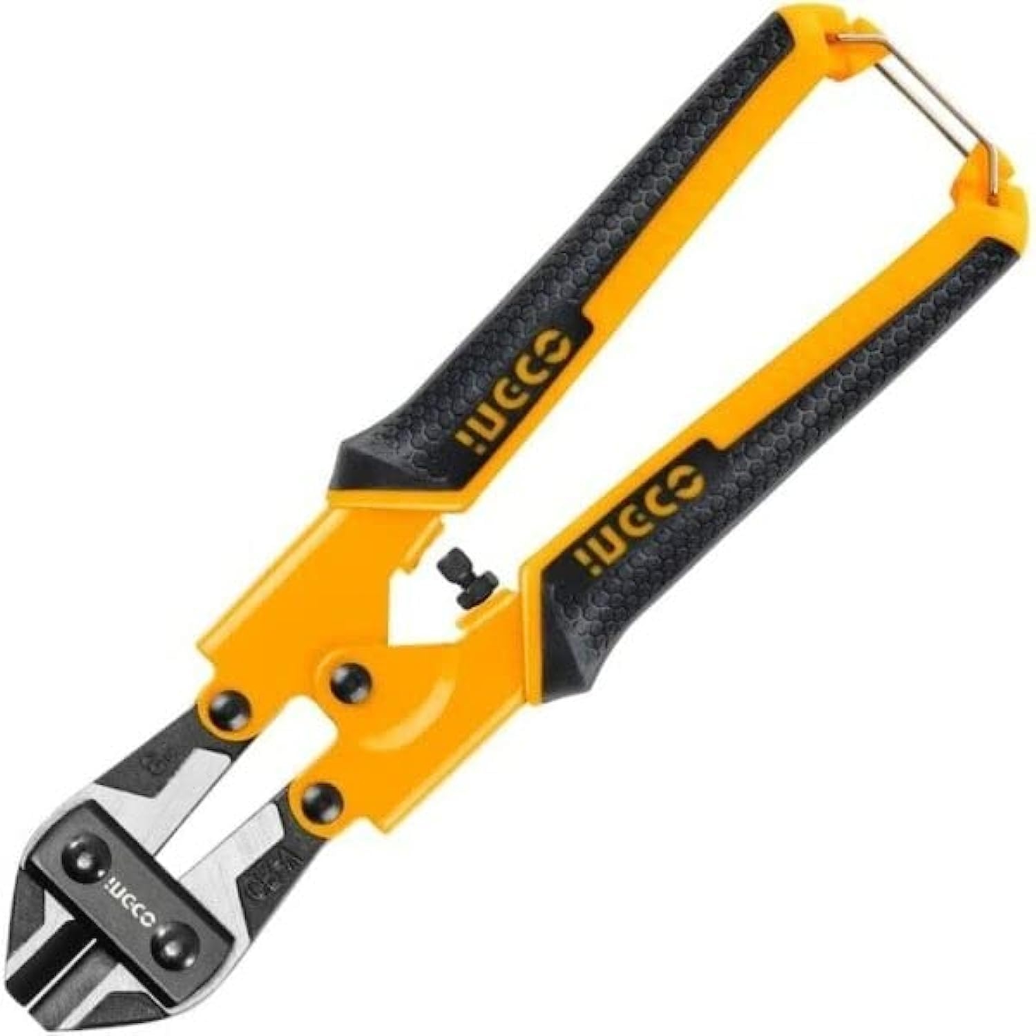 INGCO 8 Inch Mini Bolt Cutter | Heavy Duty Cutter for Cutting Wires, Cables, Steel Bars, Chain Link Fences Cutters
