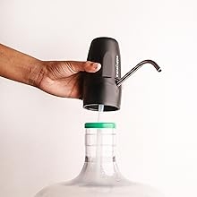 InstaCuppa Rechargeable Automatic Water Dispenser - How To Use - Step 3