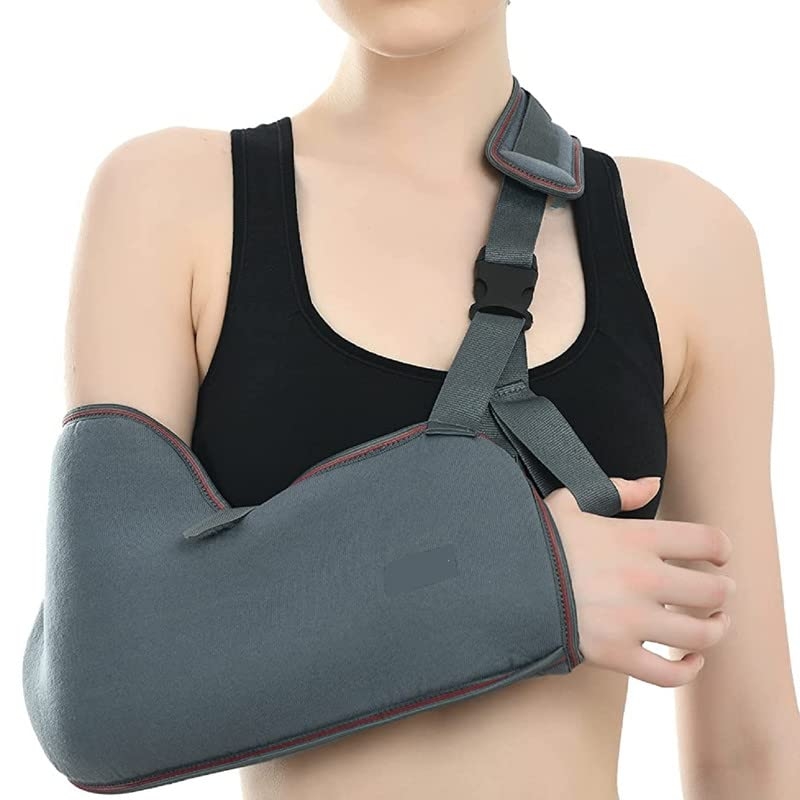 Arm Sling Pouch Belt Brace Immobilizer Elbow Support Fracture Sprain Dislocation