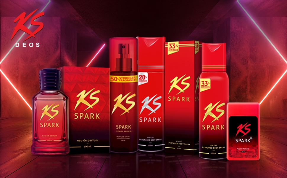 Kama Sutra Spark Fragrance Spray for Men,