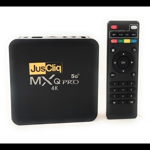 JusCliq Android TV Box with remote