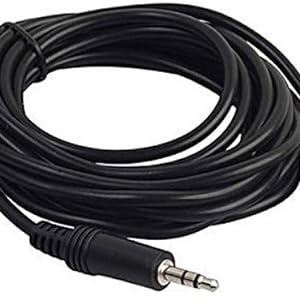 3.5mm Male to Female Stereo Aux Extension Cable Compatible with Headphone, MobilePhone, Car Stereo