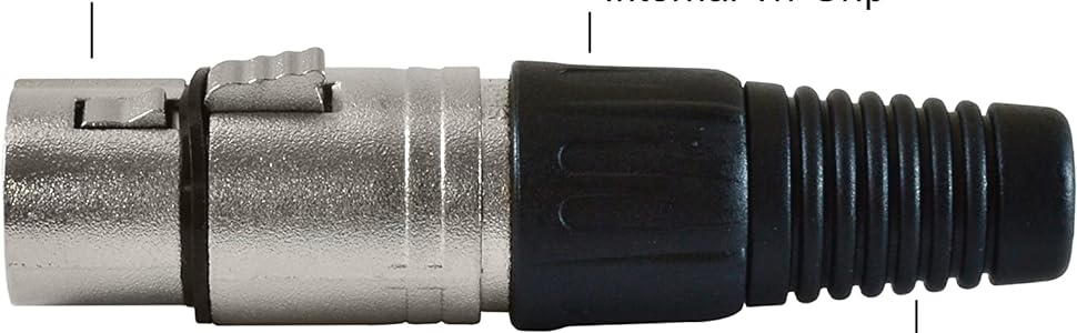 Rugged Upgraded XLR Connectors