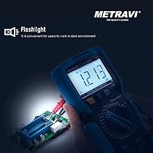 Metravi Metrasafe-10 Digital Multimeter