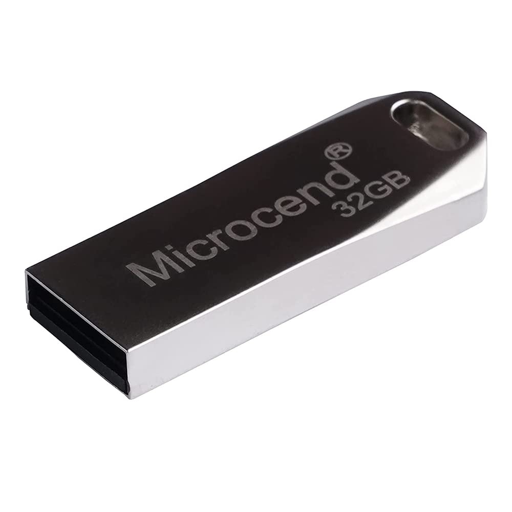 32gb 3.0 USB Pen Drive/Flash Drive with Metal Body External Storage Device (Color - Black) (Microcend)
