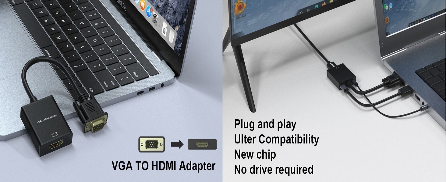 vga to hdmi converter with audio