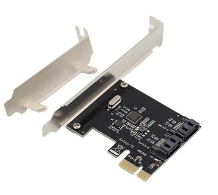 PCIe SATA Card, PCI Express to SATA Expansion Card, 6Gbps PCI-E (1x4x 8x 16x) SATA 3.0 Controller Card