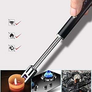 Electric Lighter for Candles Rechargeable Electric Gas Lighter for Kitchen Use Candle Lighter 