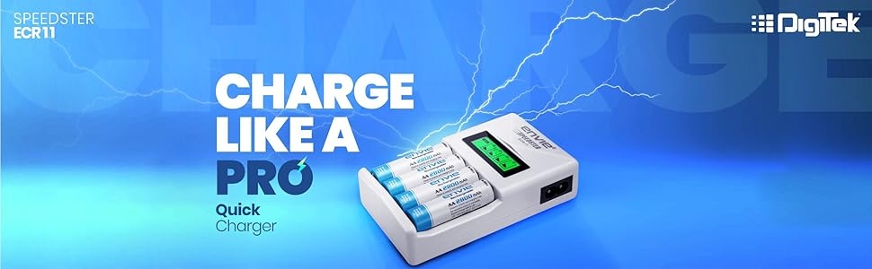 AA charger, aa battery charger,cell charger, panasonic charger, sony charger, fast charger, digitek