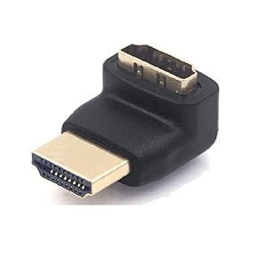 HDMI Male to HDMI Female 270 Degree Adapter 