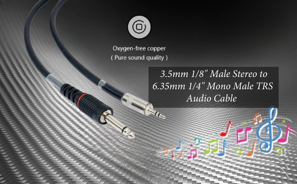 SPN-BFC Mono Male TRS Audio Cable