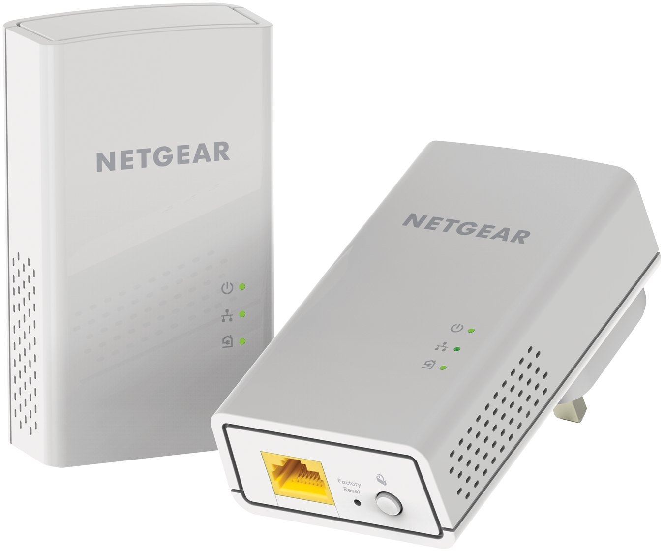 NETGEAR PL1000-100UKS PL1000 Powerline 1000 Mbps 1 Gigabit Ethernet Port Adapter, Homeplug Access Point