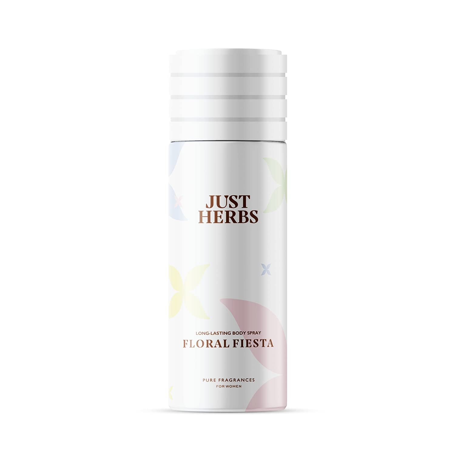 Just Herbs Long Lasting | Refreshing Body Spray | Natural Deodorant | Phthalate-Free Formula, 150 ml (Floral Fiesta)