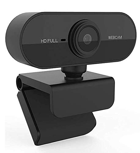 ENHANCE X1 110°s Wide Angle Webcam 1080p with Mic | USB Streaming Camera for Video Calling, Recording Online Teaching