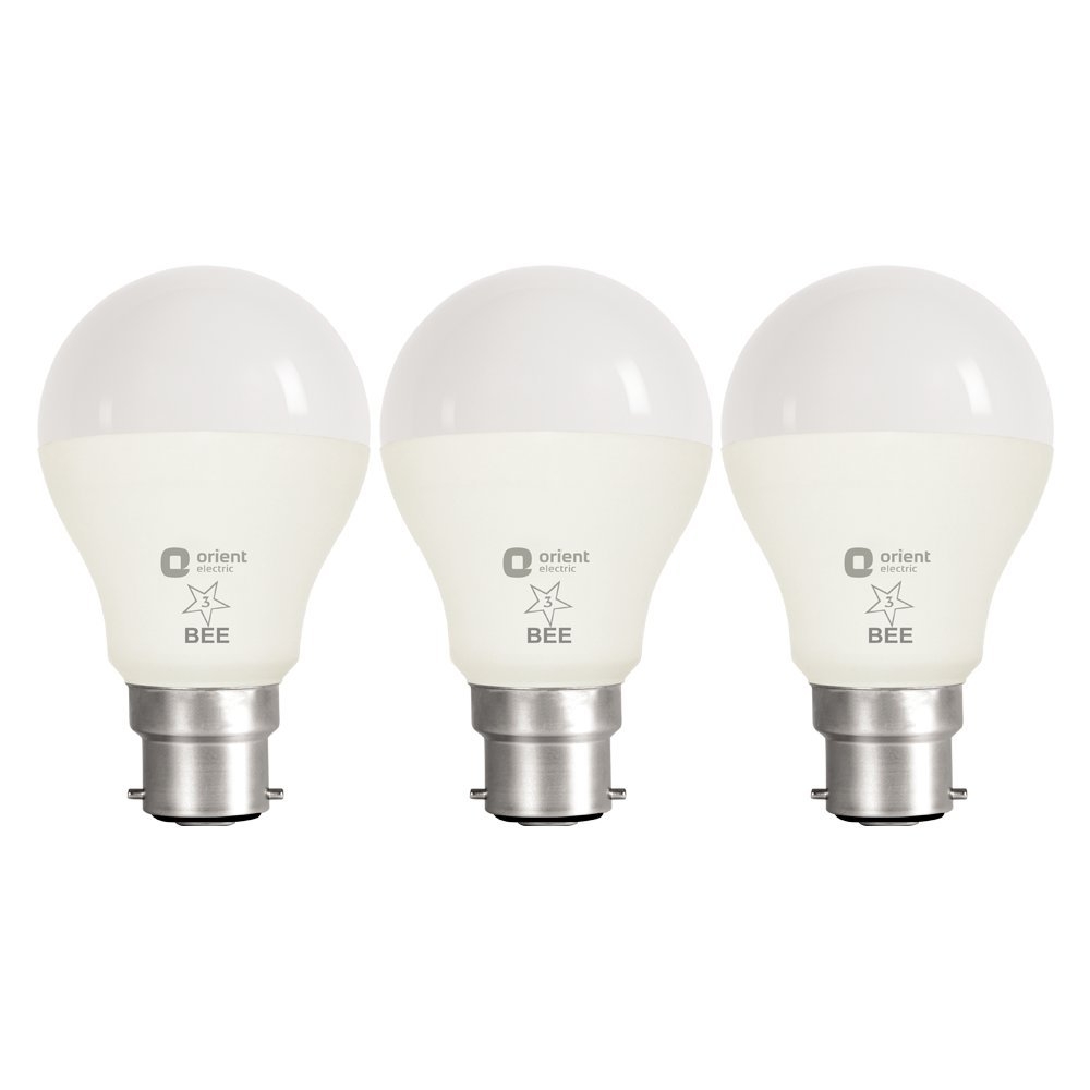 Orient Electric 9W LED Bulb, 3 pcs, (ES_9W_CDL3)