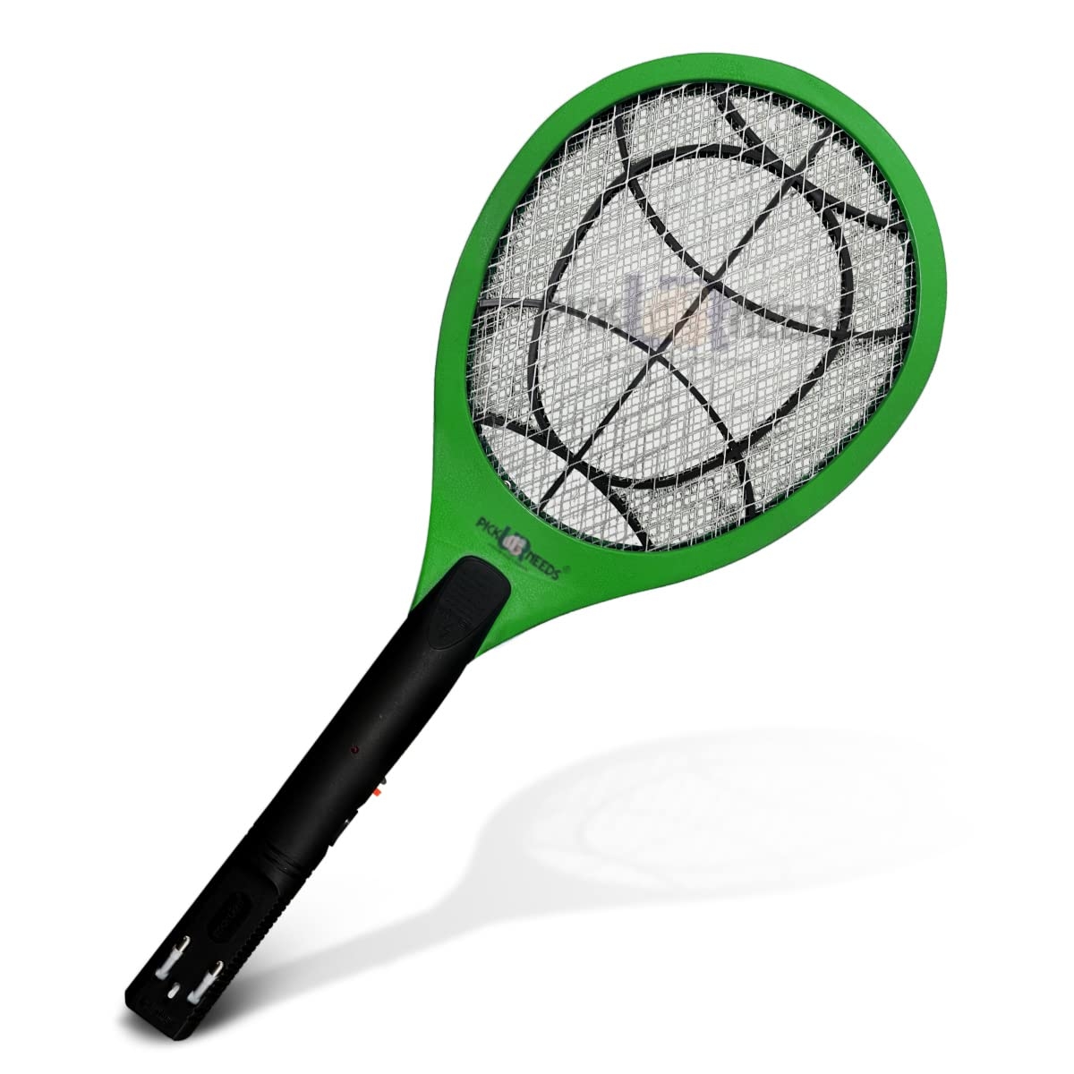 Mosquito Bat Racquet by Pick Ur Needs Rechargeable Electric Insect Killer Indoor, Outdoor (Bat) (Green) Mosquito Nets and Bats