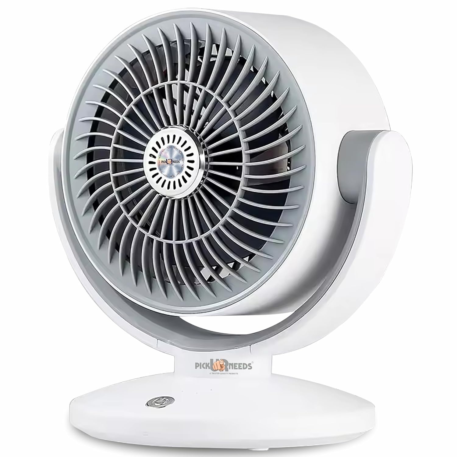 Pick Ur Needs Rechargeable Foldable Table Fan With 4000mAh Long Battery Type C Charging 10W 3 Blade table fans