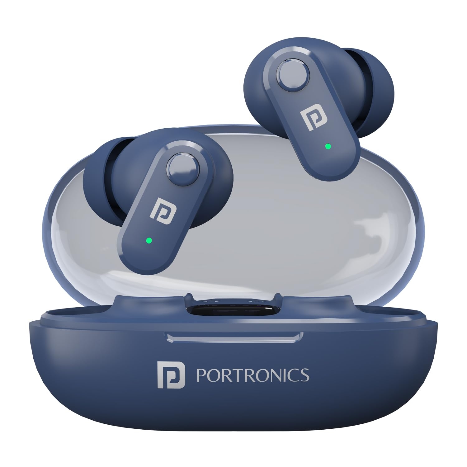 Portronics in Ear Wireless BTv5.3 Earbuds 24 Hrs Playtime Type C Port S16