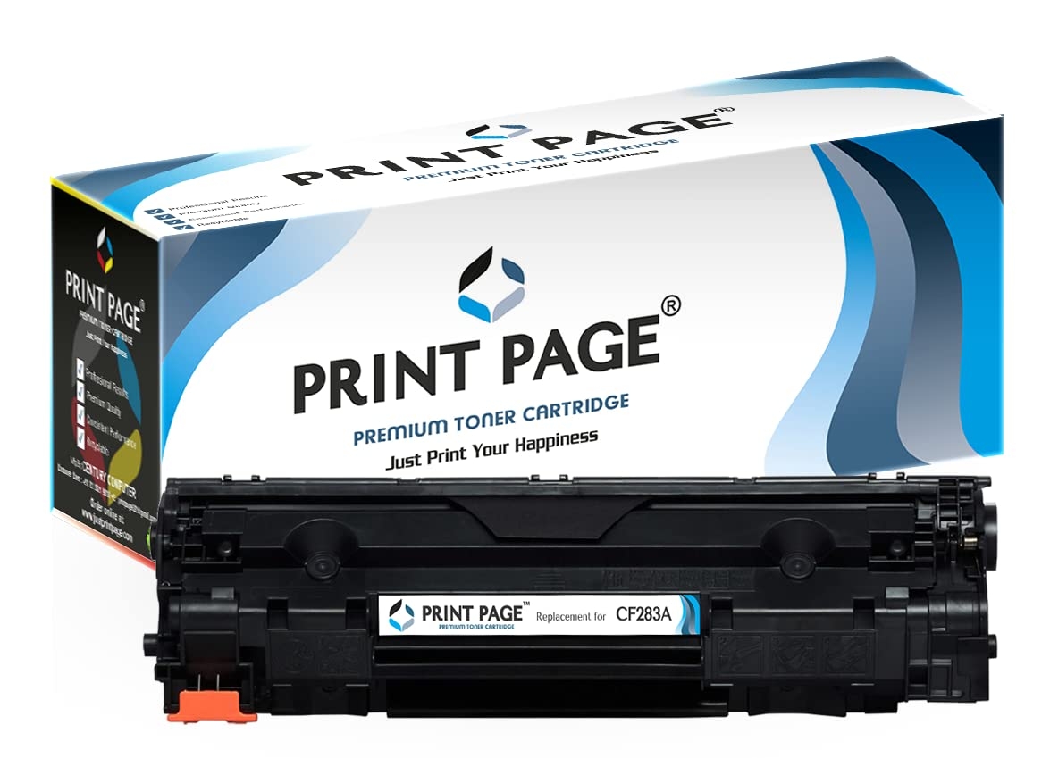 Print Page 83A Toner Cartridge for HP CF283A for HP Laserjet Pro M201dw, M201n, MFP M125a, MFP M125nw, MFP M127fn, MFP M127fw, MFP M225dn, MFP M225dw (1 pcs)