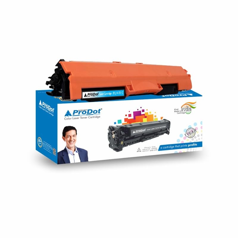 ProDot (PRO H- 350-353 Laser Toner Cartridge for HP CF350A-353A (130A) Compatible with HP Color Laserjet Pro MFP M176, M176fn, M177, M177fw (Yellow)