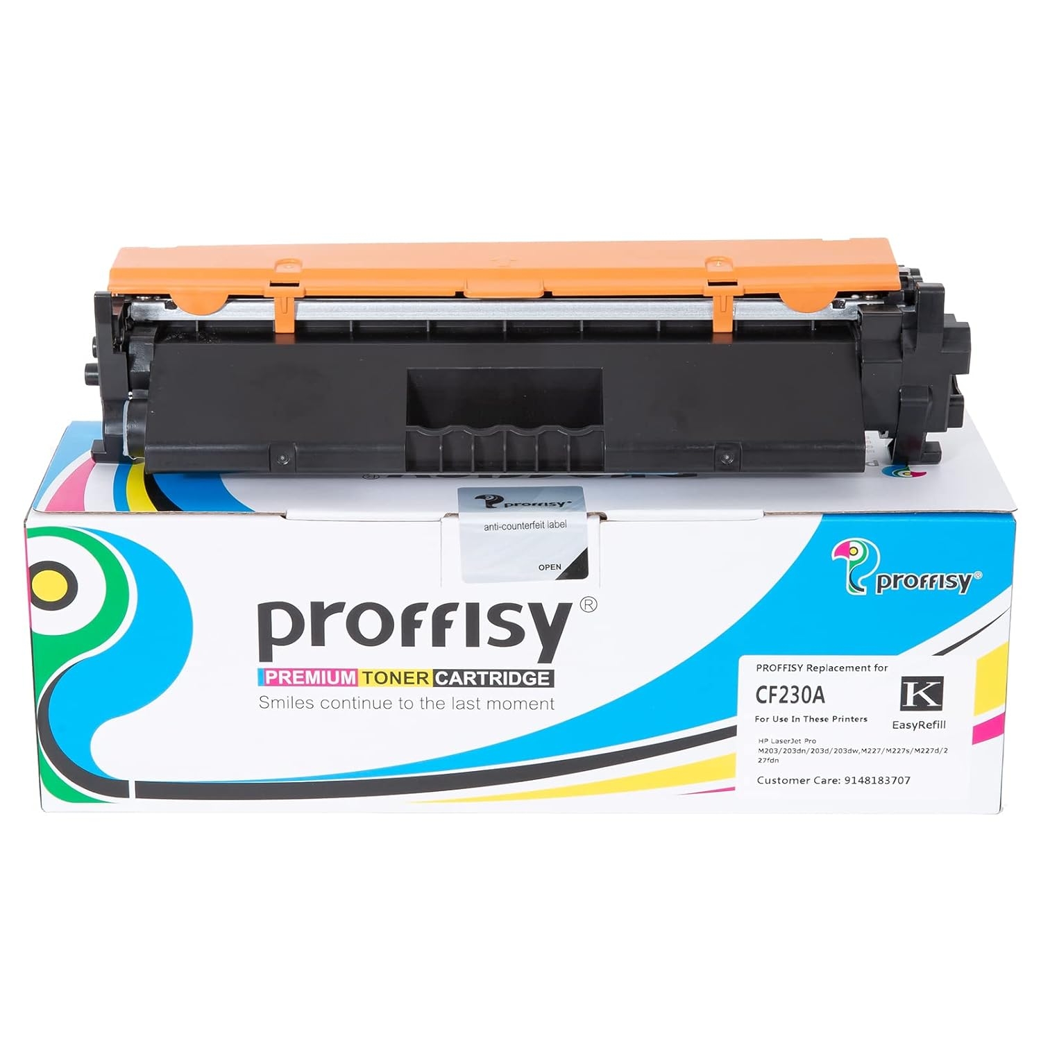proffisy 30A Toner Cartridge Easy Refill for HP 30A CF230A Toner Cartridge for HP Laserjet Pro M203, M203d, M203dn, M203dw, M227, M227s, M227d, M227fdn, M227fdw, M227sdn MFP, High Pages Yield 2000 Pages-1PCS