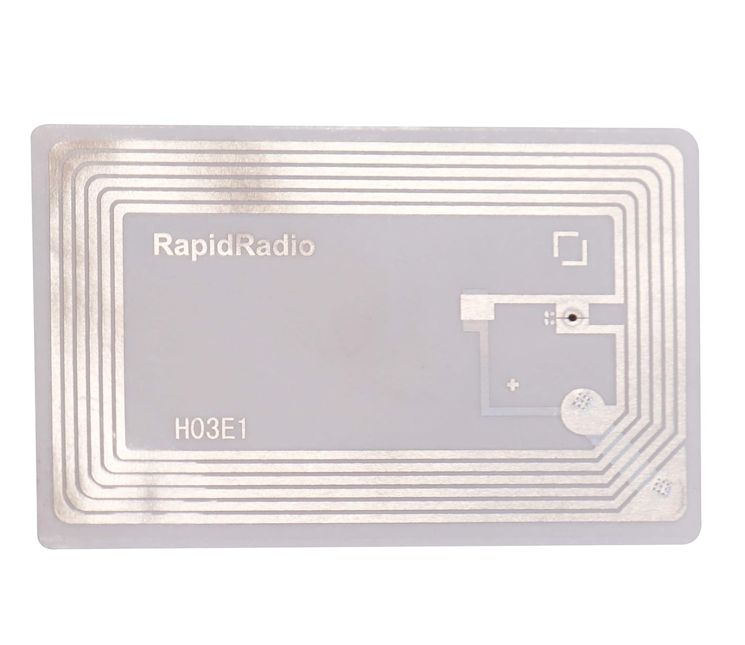 RapidRadio 13.56 MHz ISO 15693 ISO 18000-3: ICODE SL2S2002/SL2S2102 SLIX HF RFID Library Book Tag - 10 pcs
