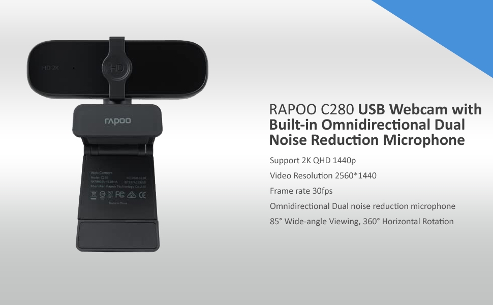  Frame rate 30fps Omnidirectional Dual noise reduction microphone 