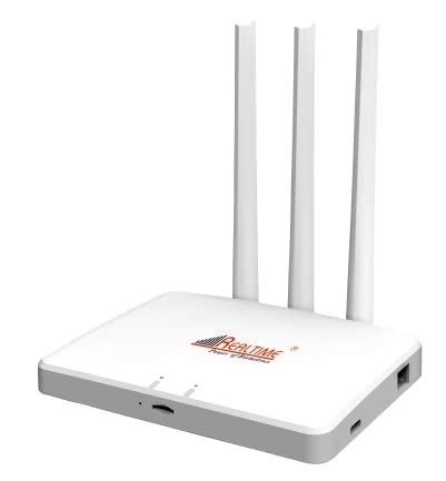 Realtime W8+ 4G Router with Three Antenna & LAN Device