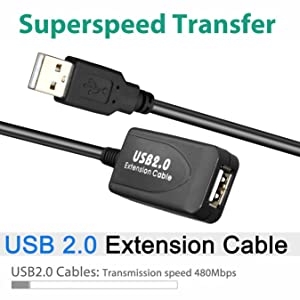 male female usb cable usb extension cable 20 meters usb extender usb extension cable 3.0
