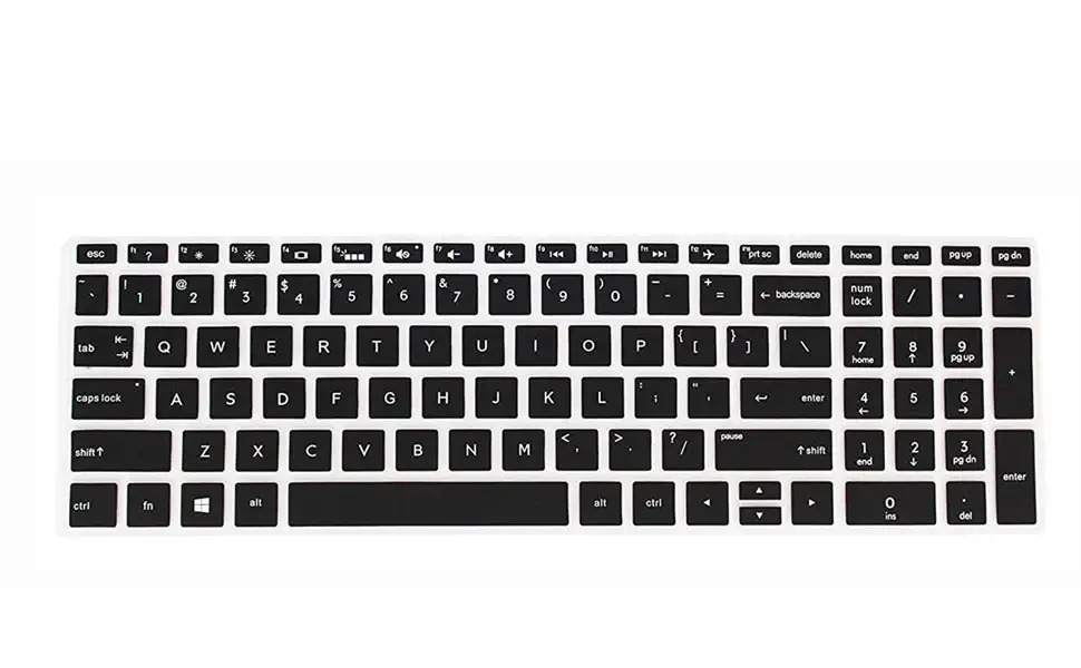 Keyboard Skin pattern for HP 15.6 Inch Laptop Only Fits 19 Keys with Squared Keyboard