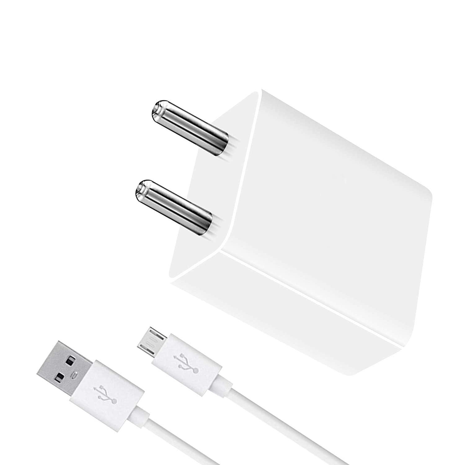 50W PG4 Ultra Fast Charger for iVooMi i1S Charger Original Adapter Like Mobile Charger | Qualcomm QC 3.0 Quick Charge Adaptive Charger with 1 Meter Micro USB Data Cable (50W, M, White)