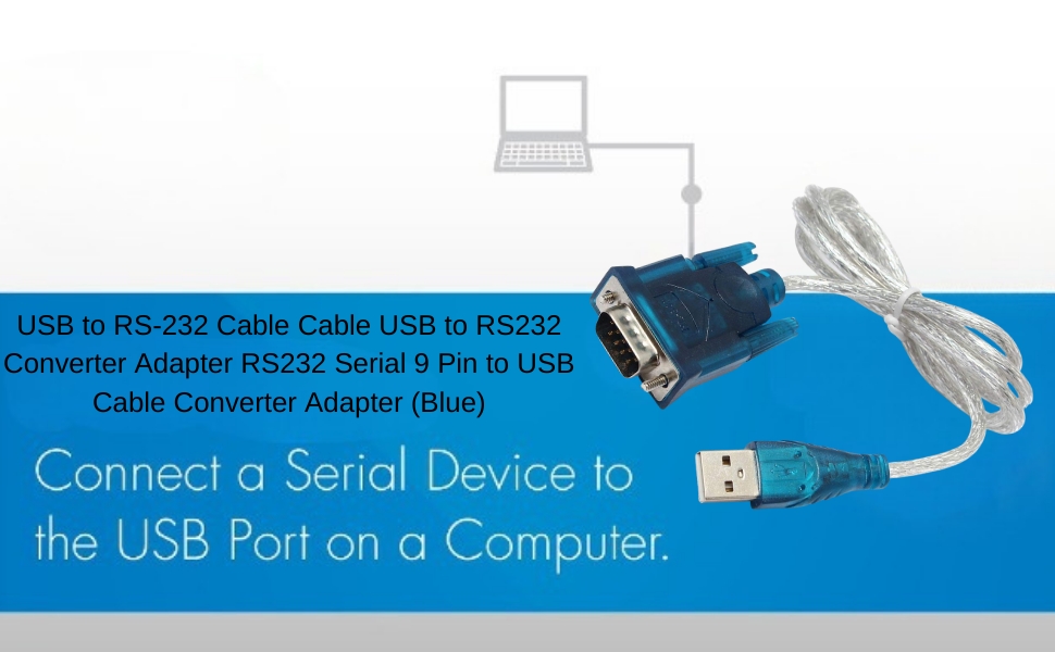 SPN-BFC USB to RS-232 Cable Cable USB to RS232 Converter Adapter
