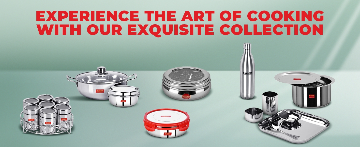 Experience the art of cooking with Our Exquisite Collection