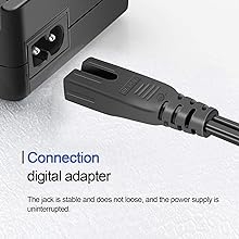 2 pin power cable cord
