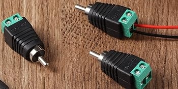 rca connector for amplifier