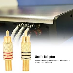 rca connectors for speakers