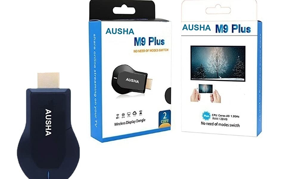 Wireless Display Adapter Wifi Miracast Dongle Screen Mirroring Cast Phone to TV/Projector