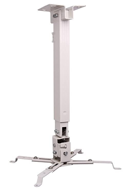 Technotech Universal 3 Feet Projector Ceiling Mount & Wall Stand Bracket with Full Motion Adjustments (Weight Capacity-50 Kgs)