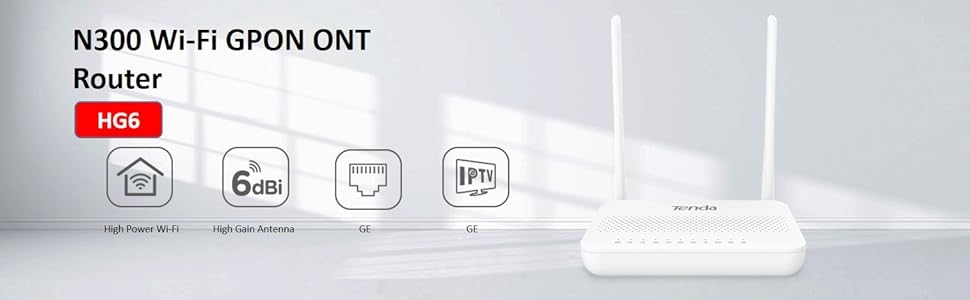 N300 Wi-Fi GPON ONT Router
