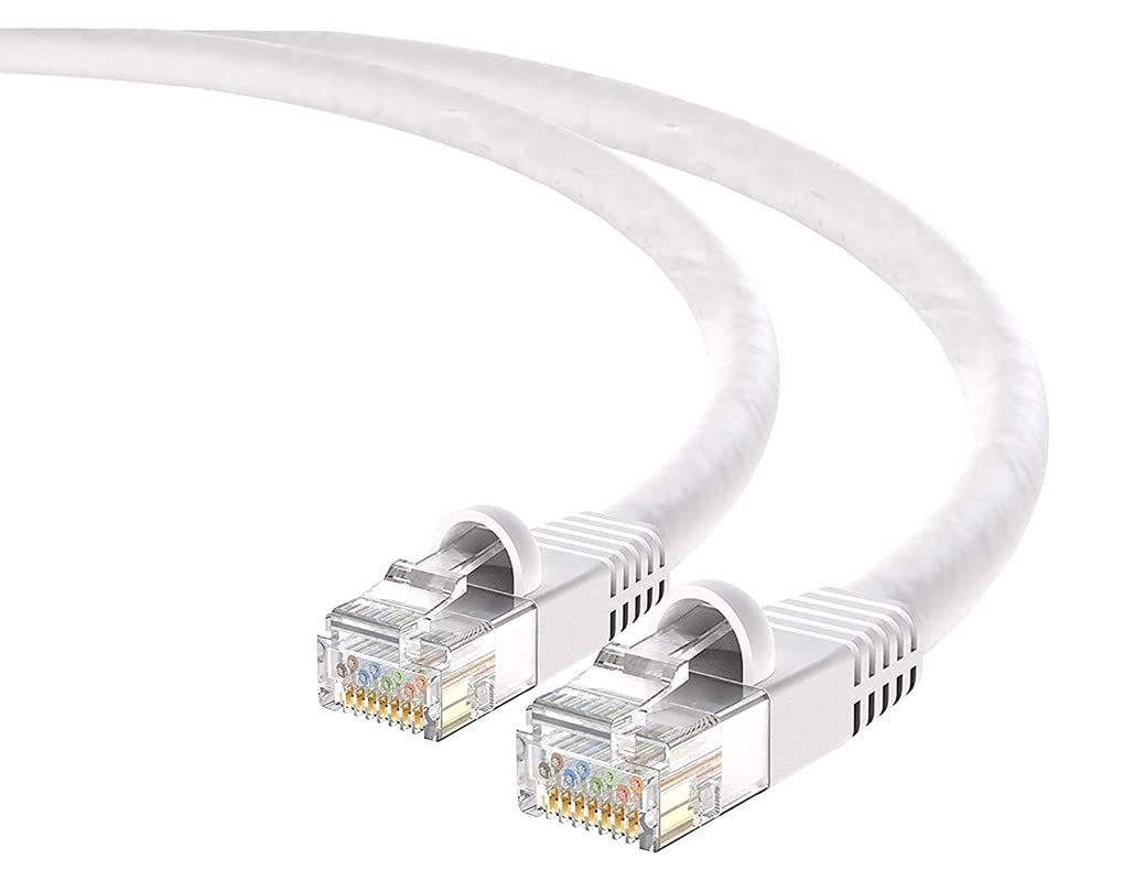 Terabyte Ethernet Networking LAN Cable | Cat6 Patch Cord | RJ45 Connector | Pure Copper 4M
