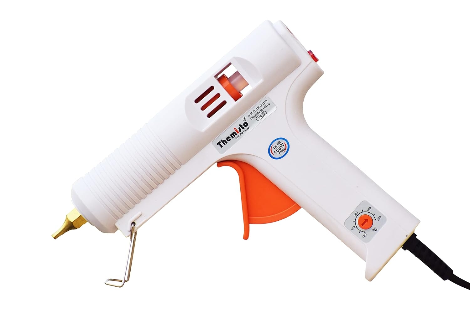 Glue Gun with Free Hot Melt Glue Sticks (5 Pcs), MULTI TEMPRETURE Hot Melt Glue Gun/ 150W for art home use