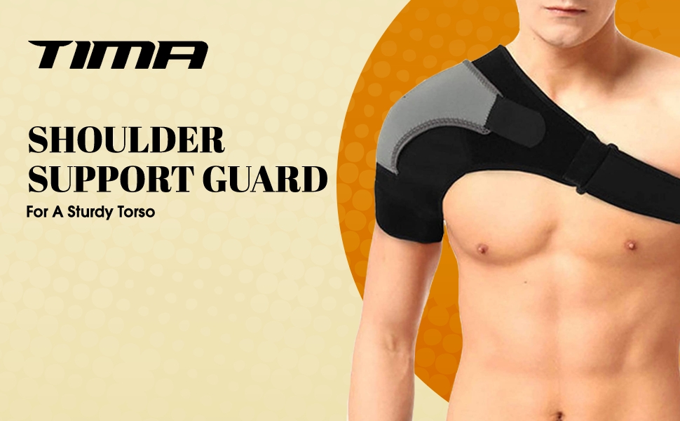 SPN-FOR1 Tima Shoulder Support Neoprene Adjustable Stretch Strap Wrap Belt Band 