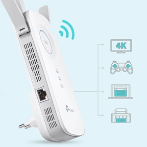 TP-link Range Extender RE450 Wi-Fi WiFi Wireless Booster repeater 1750Mbps Speed Coverage AC1750