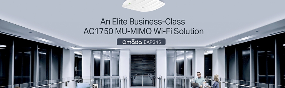 EAP245 AC1750 Wireless MU-MIMO Gigabit Ceiling Mount Access Point