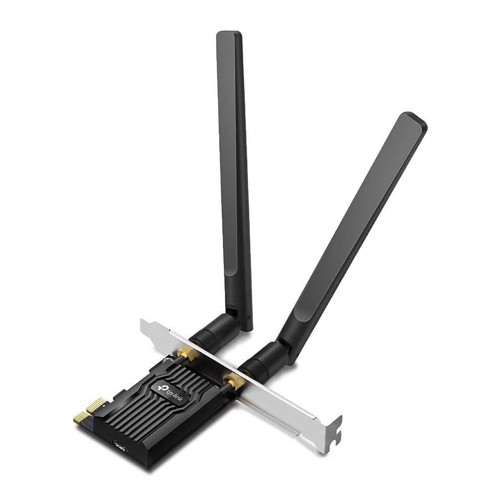 TP-LINK Archer T5E AC1200 Wi-Fi Bluetooth 4.2 PCI Express Adapter with Two Antennas, PCIe Network 2-in-1 Interface Card, Dual Band Wi-Fi Wireless, Low-Profile Bracket Included