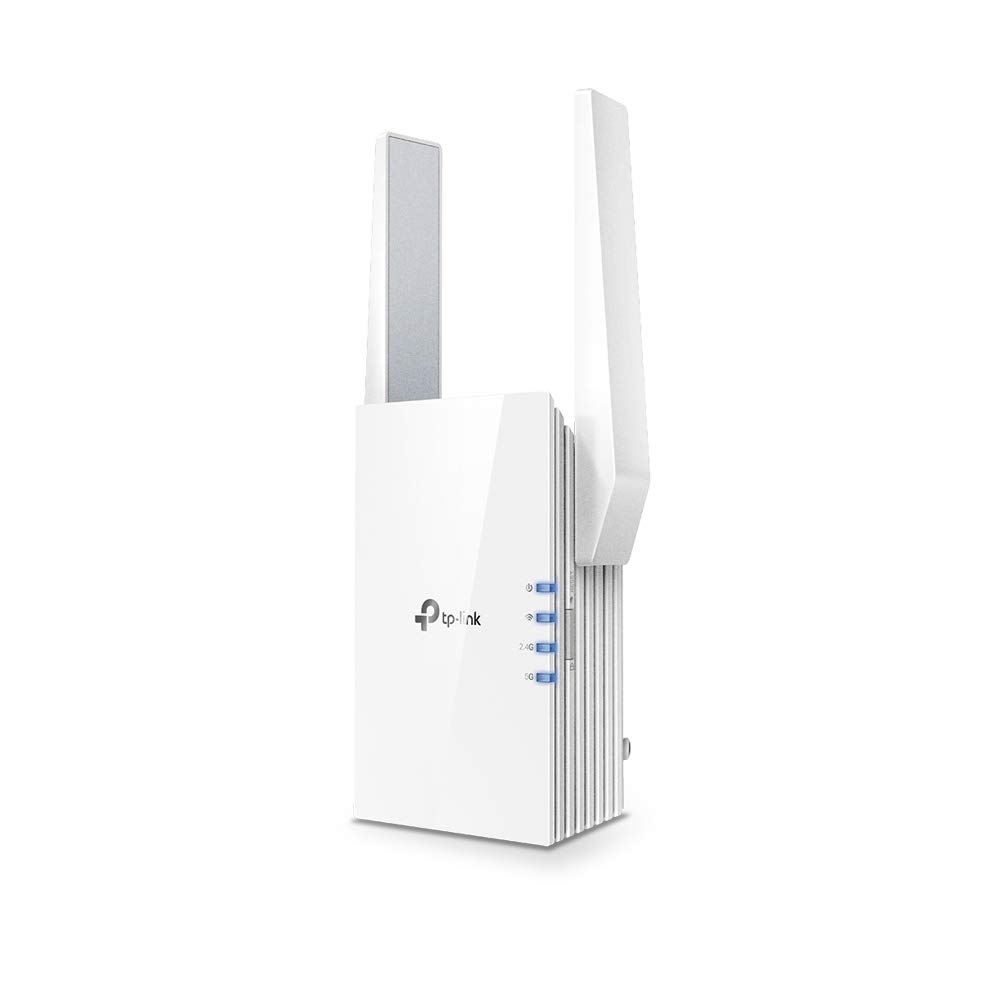 TP-Link AX1500 Wi-Fi 6 Range Extender, Up to 1500 Mbps Speed, Next-Gen Dual Band WiFi Booster, Wireless Repeater with Gigabit Port, 2 External Antennas, Easy Set-Up (RE505X)