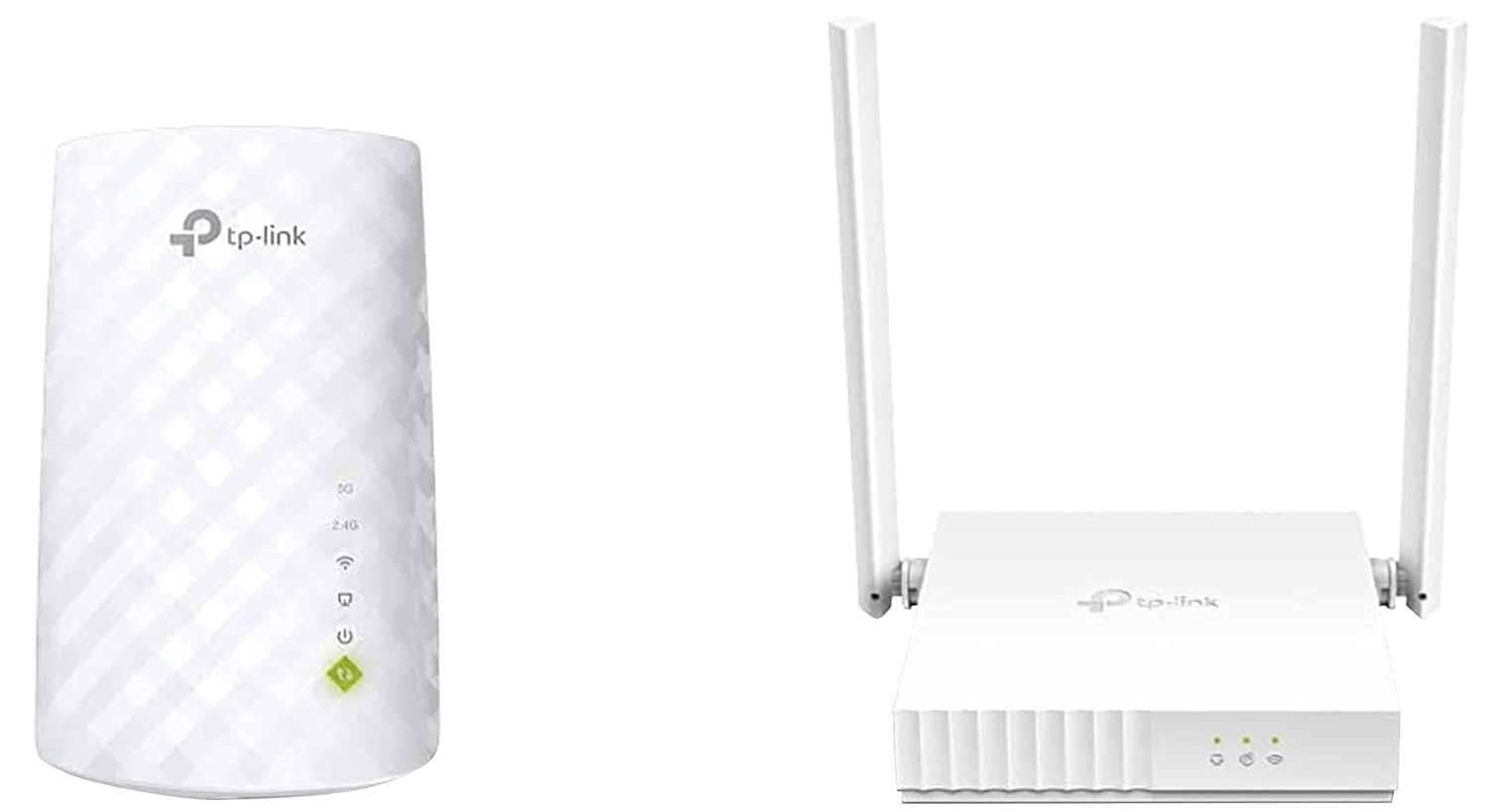 TP-Link AC750 WiFi Range Extender | Up to 750Mbps | Dual Band WiFi Extender, Repeater & TL-WR820N 300 Mbps Speed Wireless WiFi Router, Easy Setup, IPv6 Compatible, Supports Parent Control