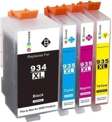 934XL & 935XL Combo Color Ink CARTRIDGES for Officejet Pro 6812 6830 6815 6835 6230 Inkjet Printer - BK, C, Y, M