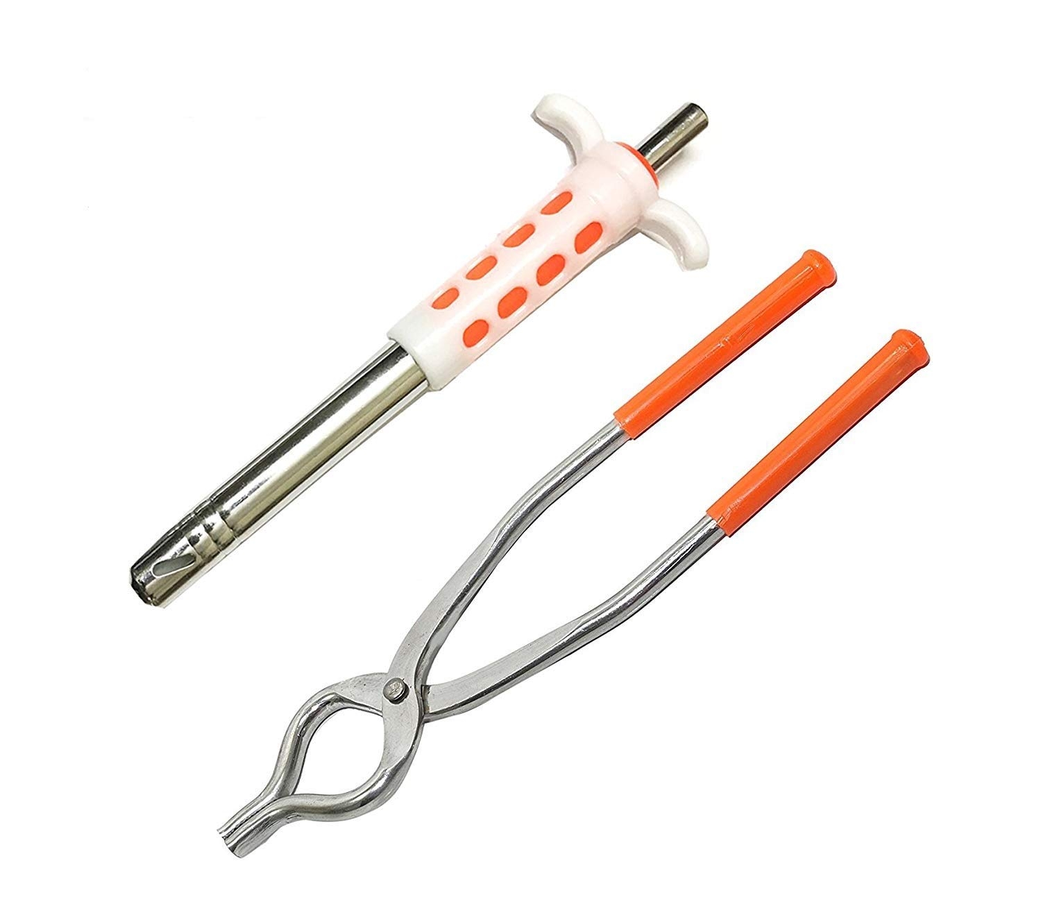 TULMAN Combo of Steel Spark Lighter, Stainless Steel Sandsi for Kitchen Tools Utensils Holder Gas Lighters