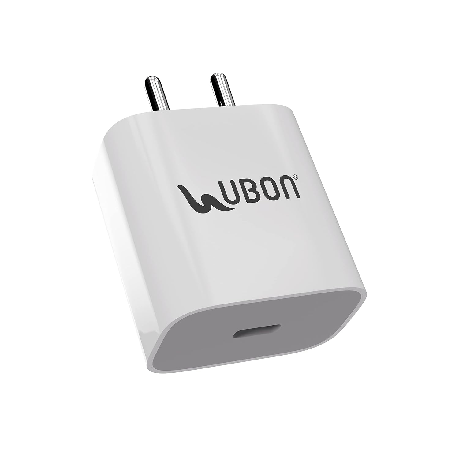 UBON 22W OG Series CH-888 Type C Adapter Wall Charger with PD Technology|3.0 Power Delivery, BIS Certified, Ultra Compatible (White)
